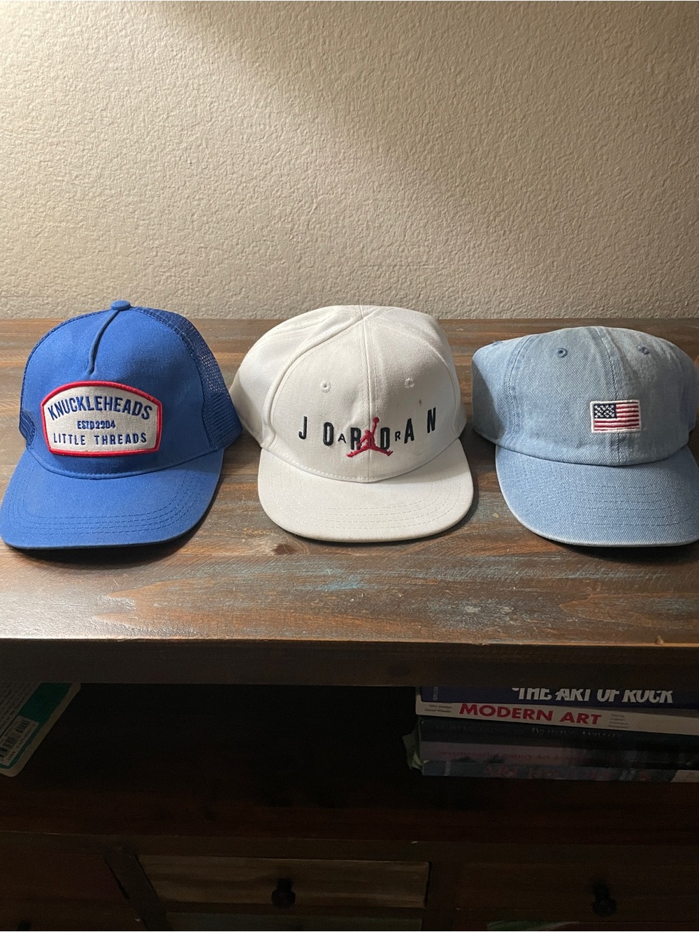 Lot of 3 Toddler Boys Hats
